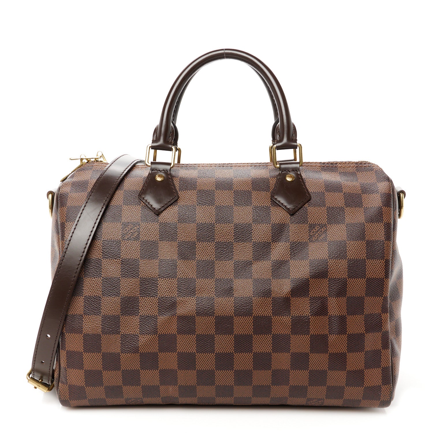 Louis Vuitton Damier Ebene Speedy Bandouliere 30 1 of 15