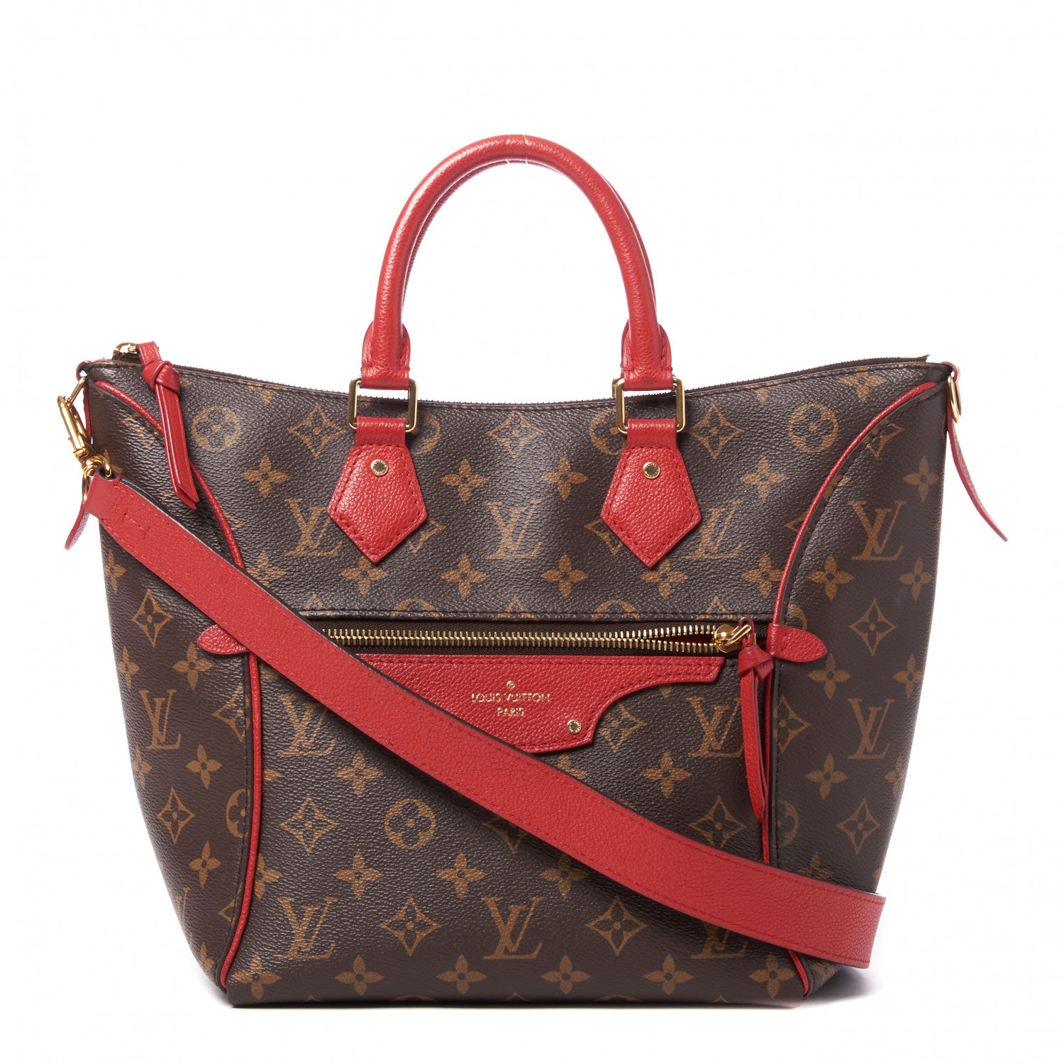 Louis Vuitton Monogram Tournelle PM Cerise 1 of 8