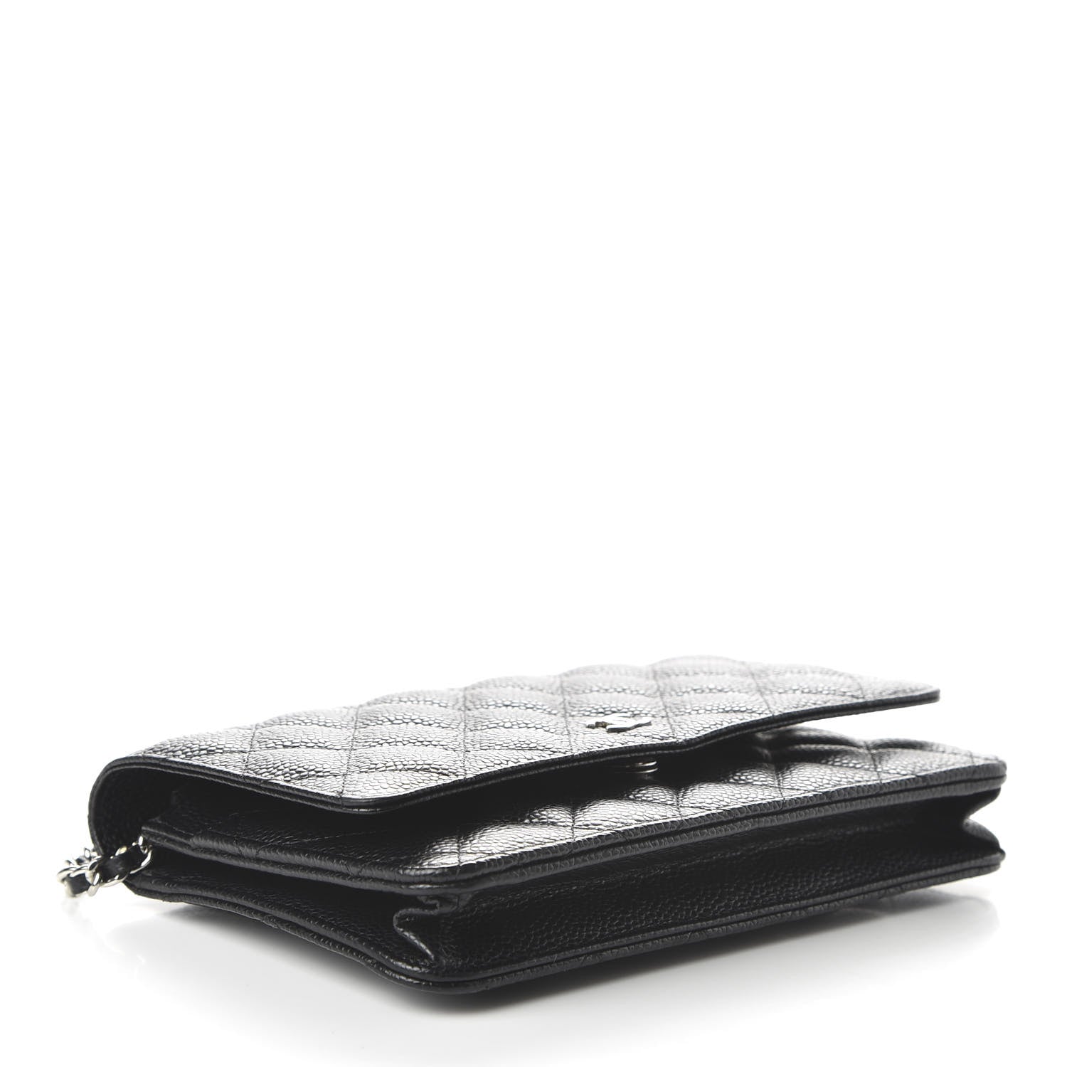 Chanel Caviar Quilted Wallet On Chain WOC Black 4 of 11
