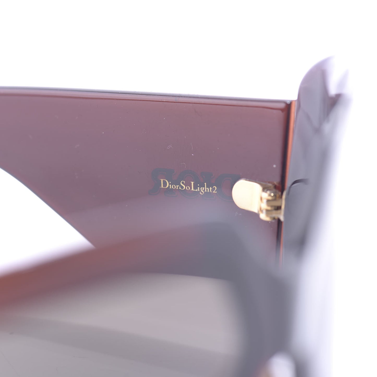 Acetate DiorSo Light 2 Shield Sunglasses Tortoise