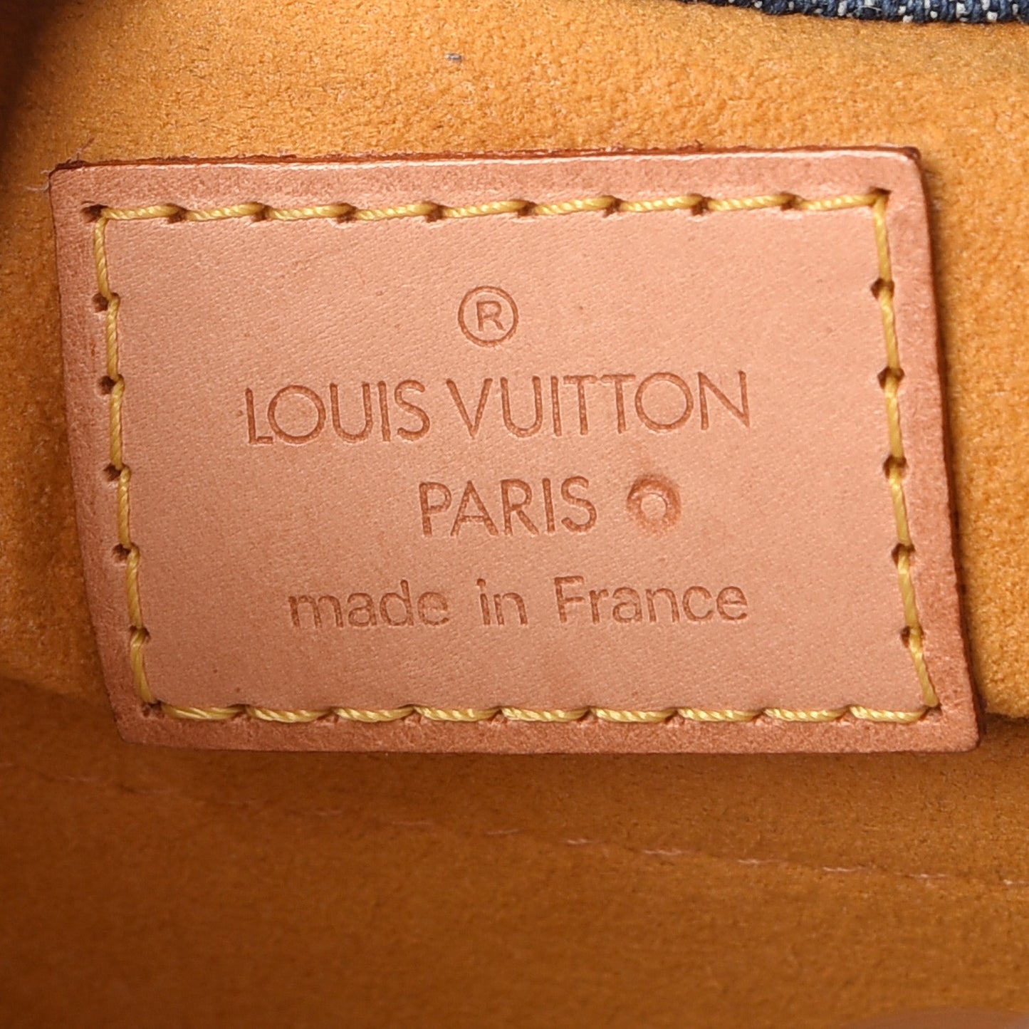 Monogram Denim Pleaty Blue