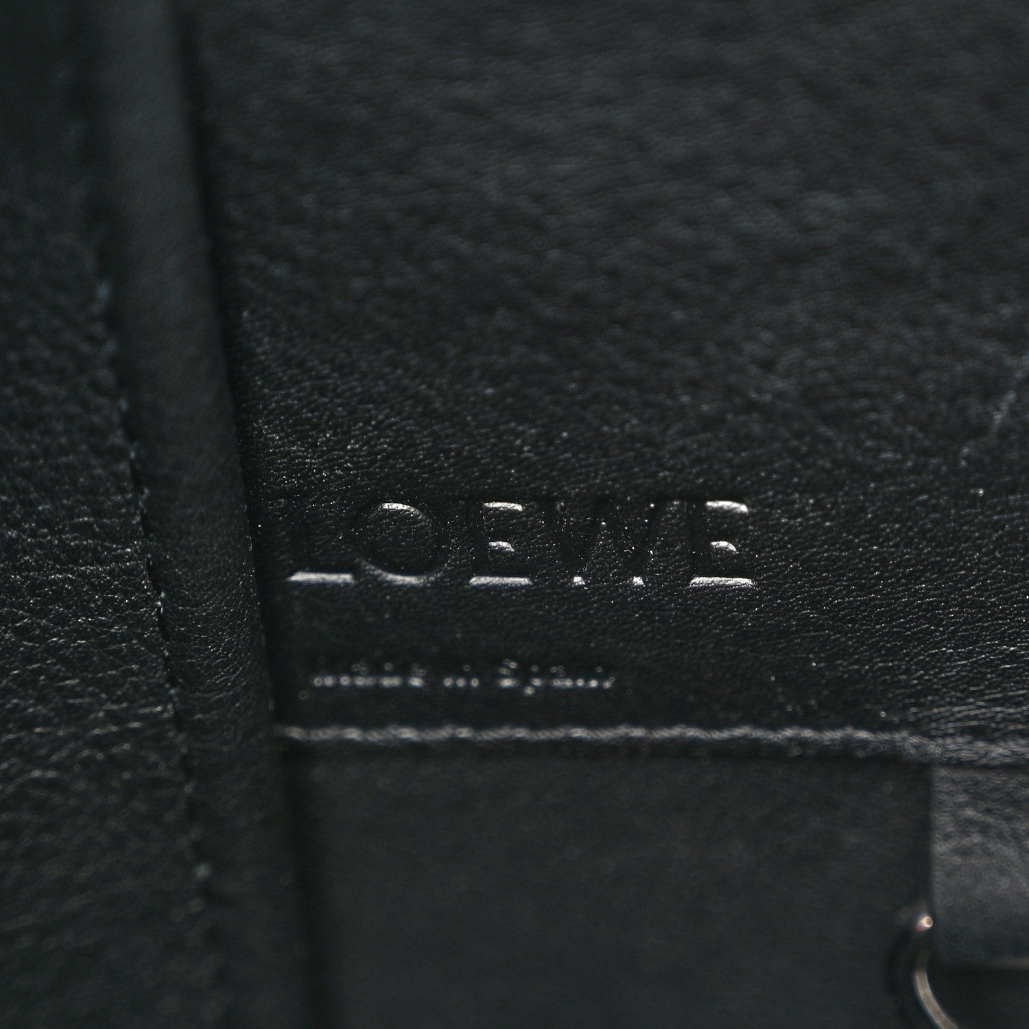 Loewe Calfskin Small Hammock Shoulder Bag Grey Black 6 of 10