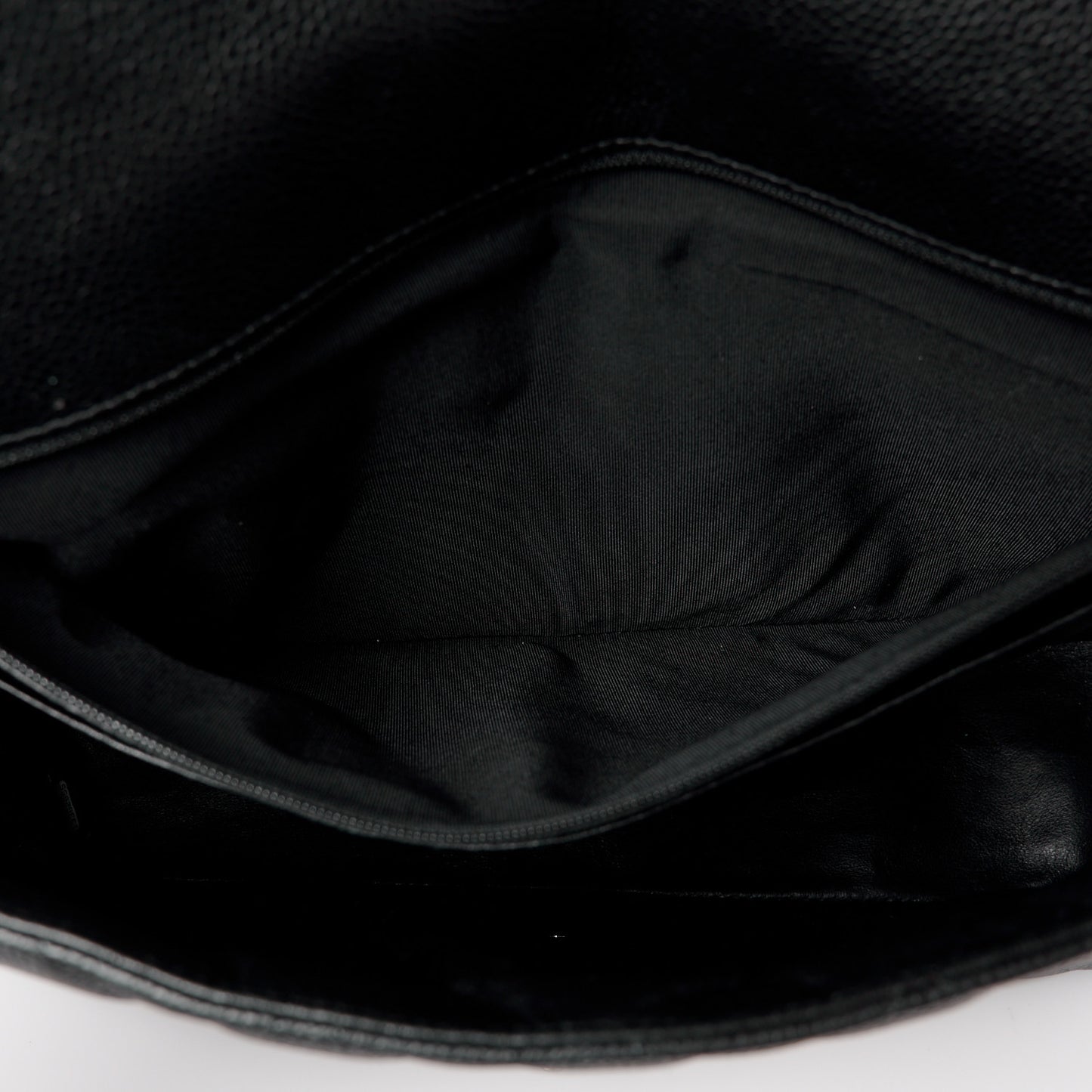 Caviar Quilted Maxi Single Flap Black