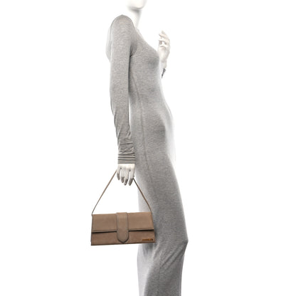 Jacquemus Suede Le Bambino Long Dark Beige 2 of 10