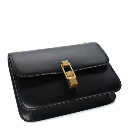 Saint Laurent Smooth Calfskin Carre Satchel Black 3 of 8