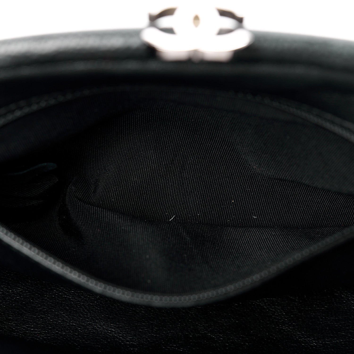 Chanel Caviar Quilted Timeless Clutch Black 6 of 12