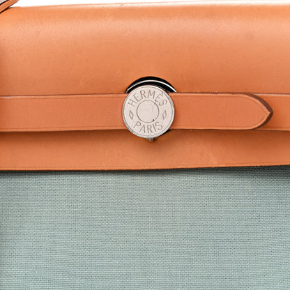 Hermes Vache Hunter Toile Herbag Zip 31 PM 9 of 20