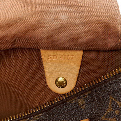 Louis Vuitton Monogram Speedy Bandouliere 25 8 of 15