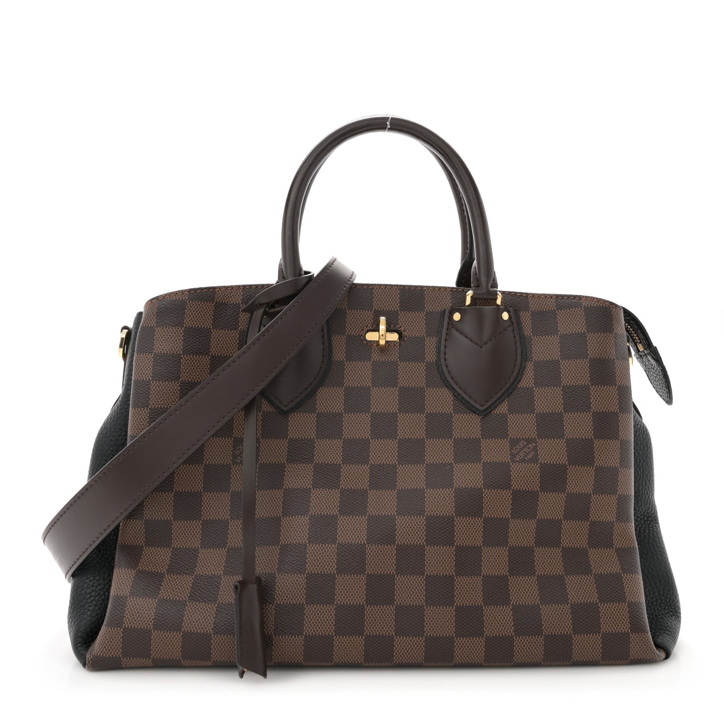 Cuir Taurillon Damier Ebene Normandy Black