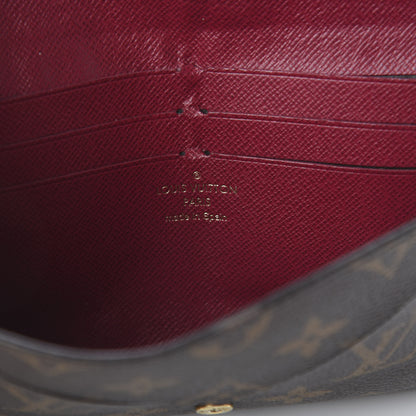 Louis Vuitton Monogram Jeanne Wallet Fuchsia 5 of 5