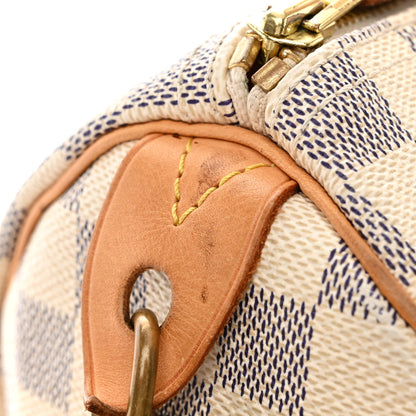 Louis Vuitton Damier Azur Speedy 25 11 of 13