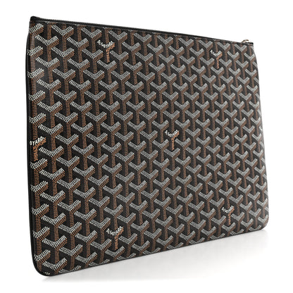 Goyard Goyardine Senat Pochette GM Black 3 of 7