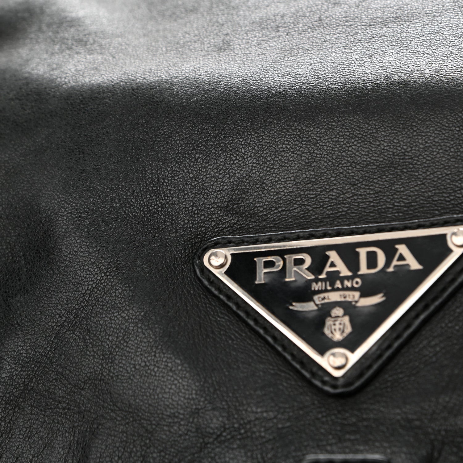 Prada Calfskin Backpack Black 13 of 14
