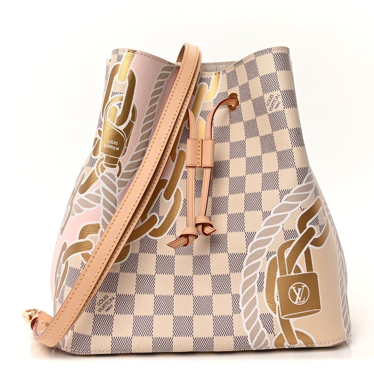 Damier Azur Nautical Neonoe MM
