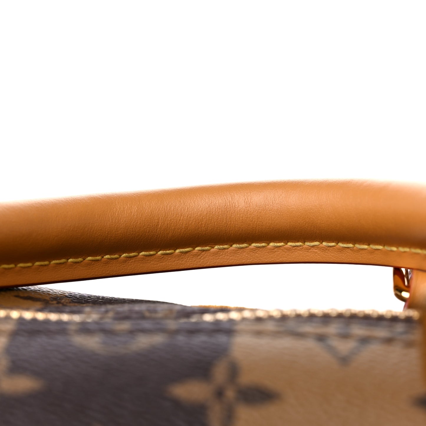 X NIGO Reverse Monogram Stripe Keepall Bandouliere 50 Brown