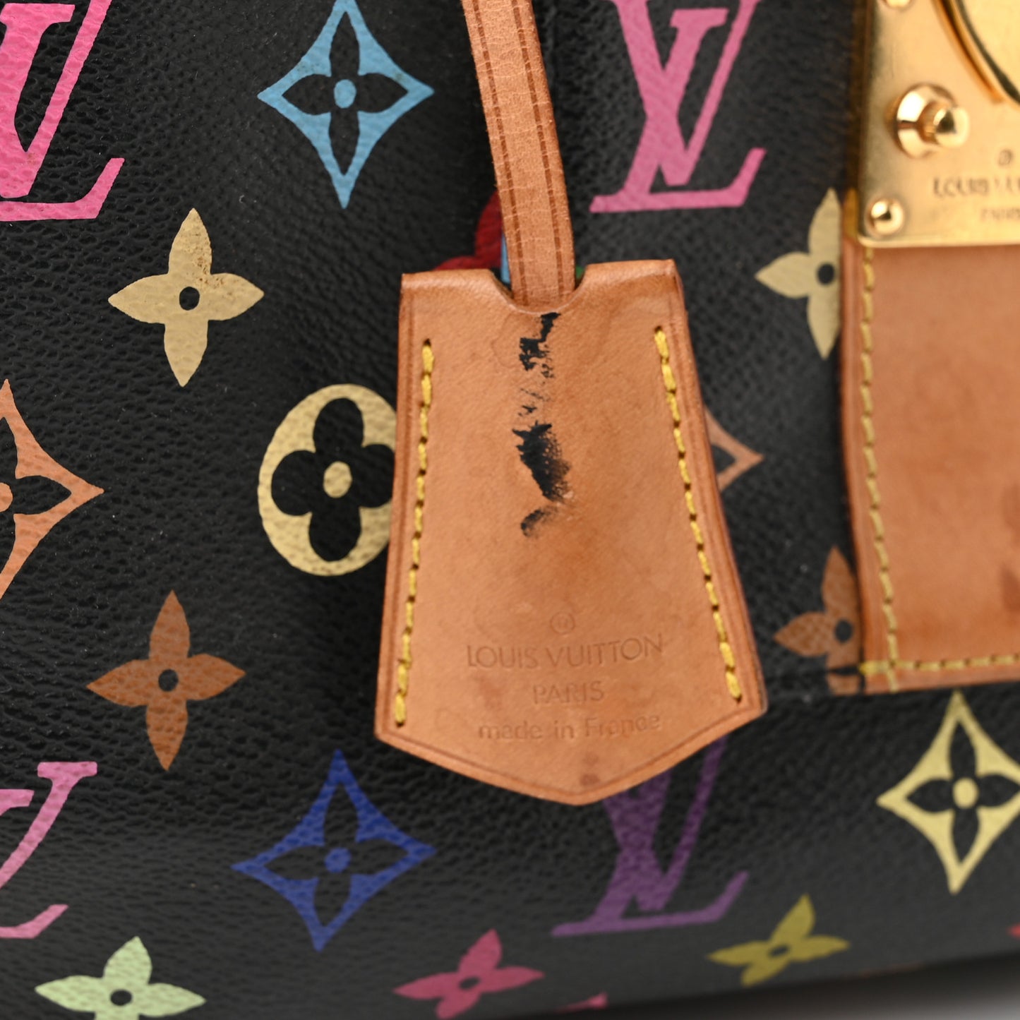 Monogram Multicolor Speedy 30 Black