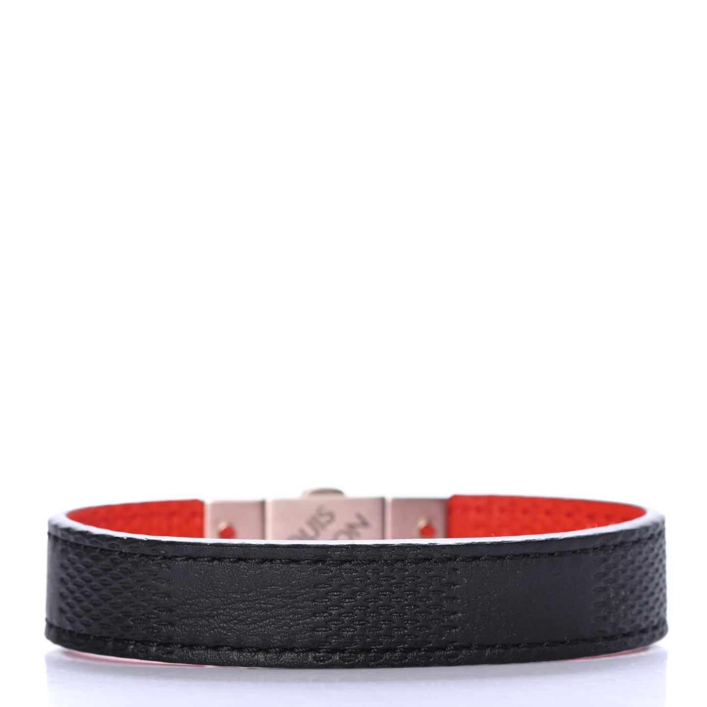 Damier Graphite Check It Reversible Bracelet 19 Magma