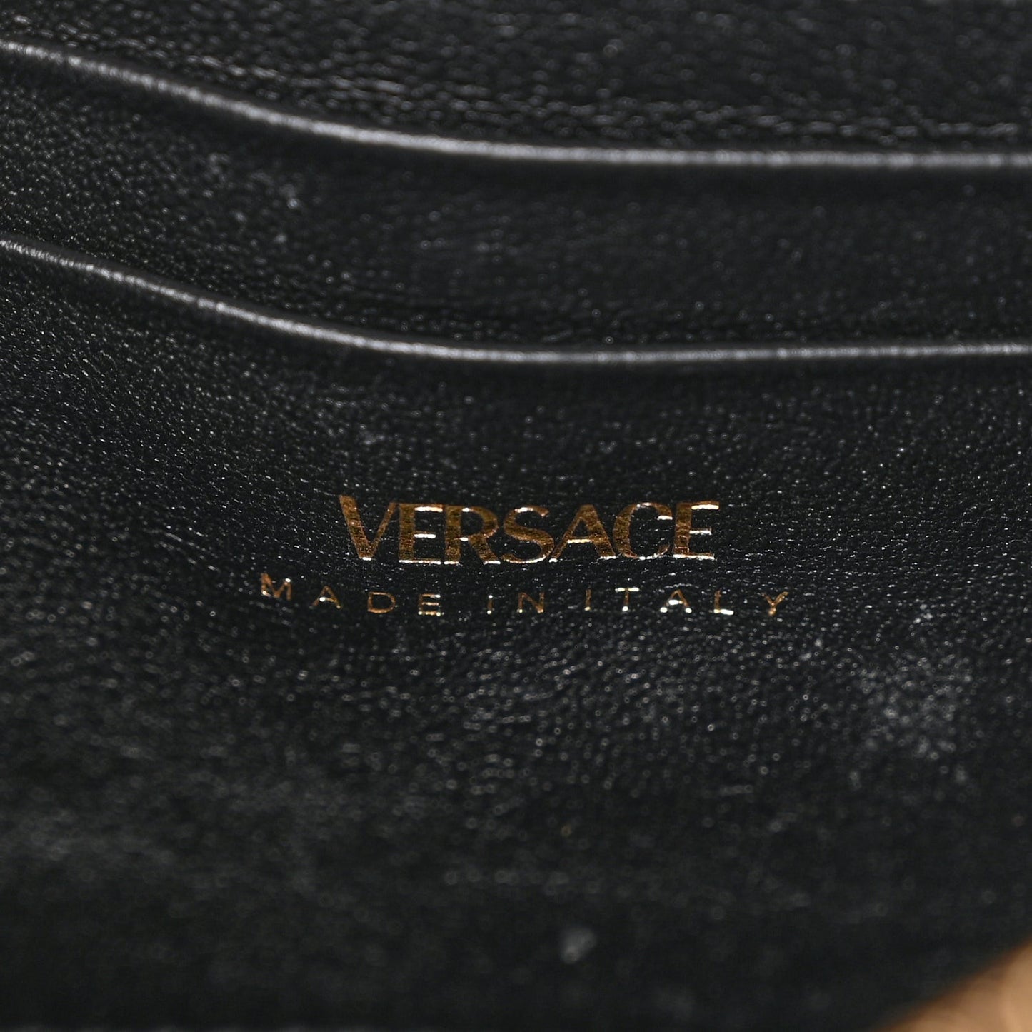 Nappa Quilted Virtus Clutch Bag Black