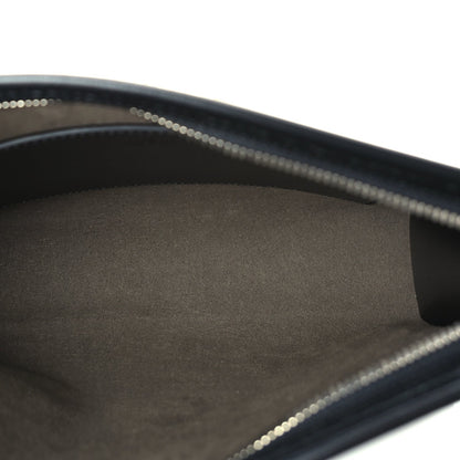 Gucci GG Supreme Monogram Azalea Calfskin Retro Interlocking G Beauty Case  Black 5 of 9