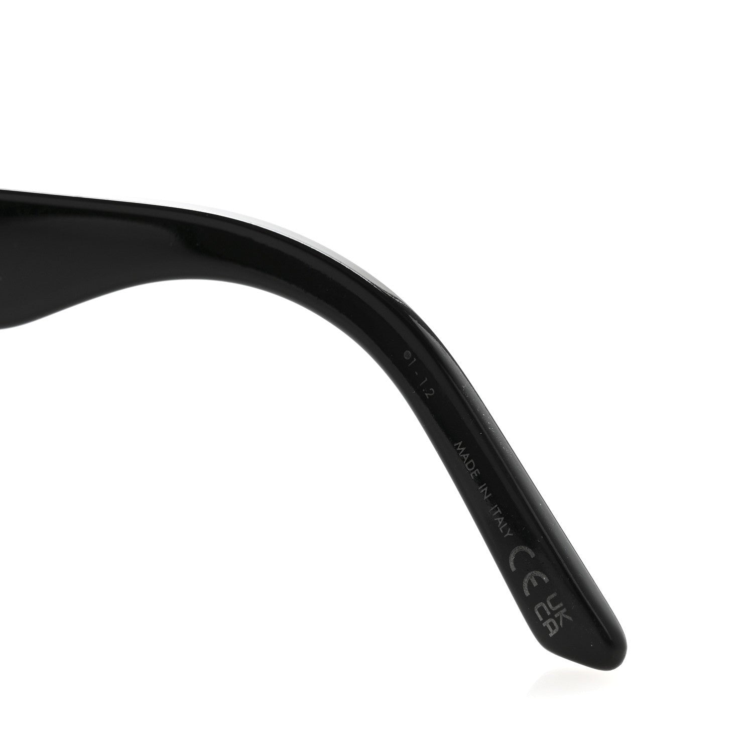 Christian Dior Acetate DiorSignature B1U Butterfly Sunglasses Black 6 of 7