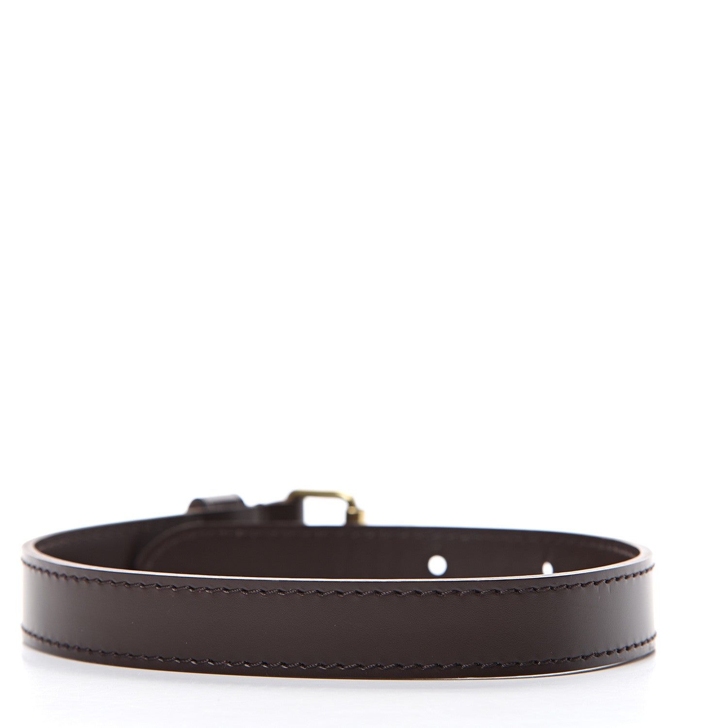 Louis Vuitton Calfskin Bandouliere Strap Extender Brown 2 of 5