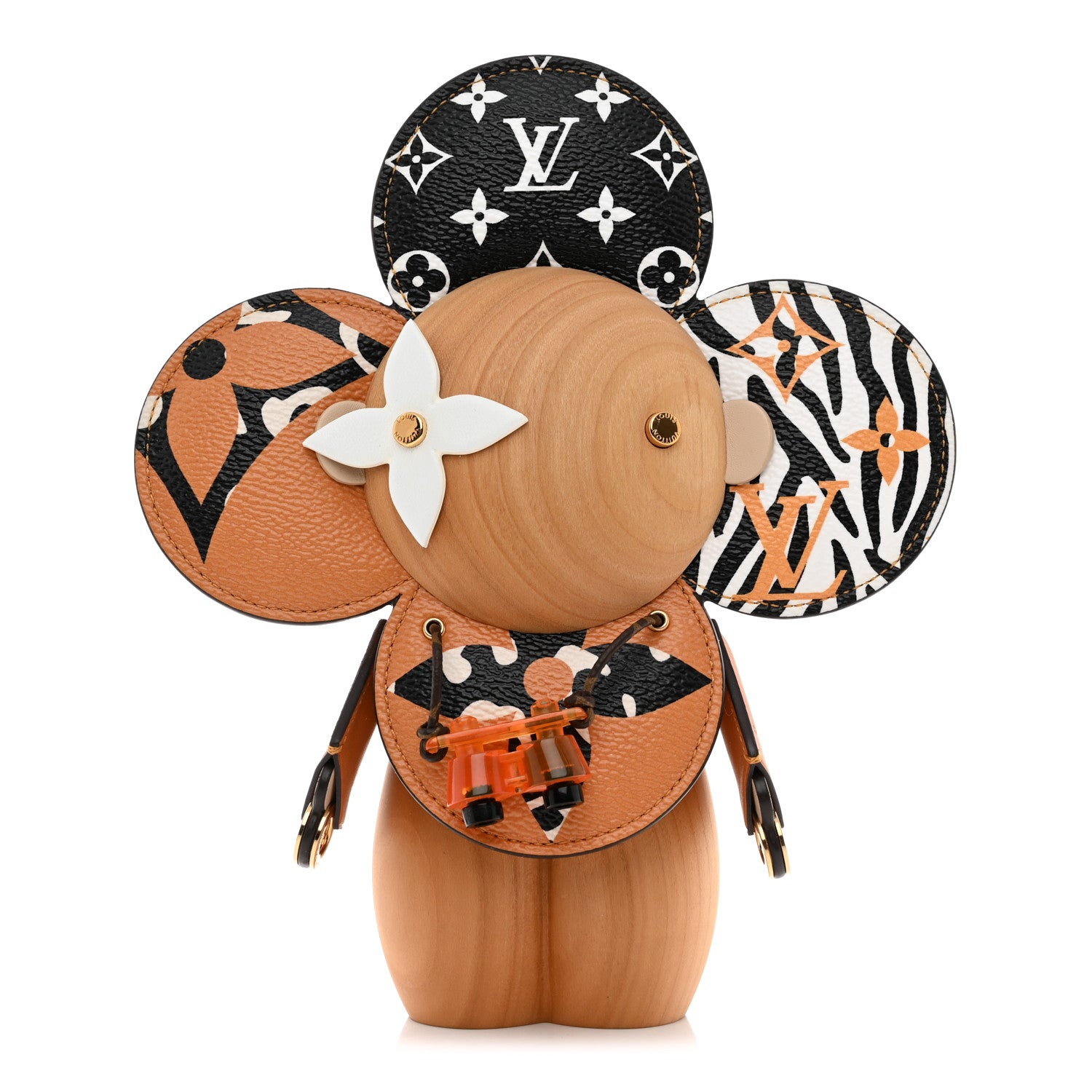 Louis Vuitton Wood Monogram Giant Jungle Vivienne Doll 1 of 7