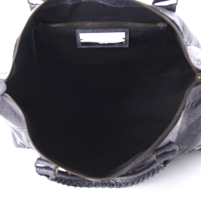 Balenciaga Agneau Classic Hardware Work Bleu Roi 5 of 10