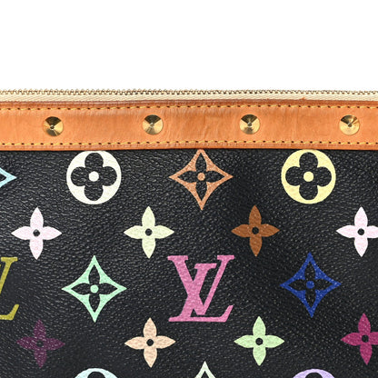 Louis Vuitton Monogram Multicolor Pochette Accessories  Black 6 of 8