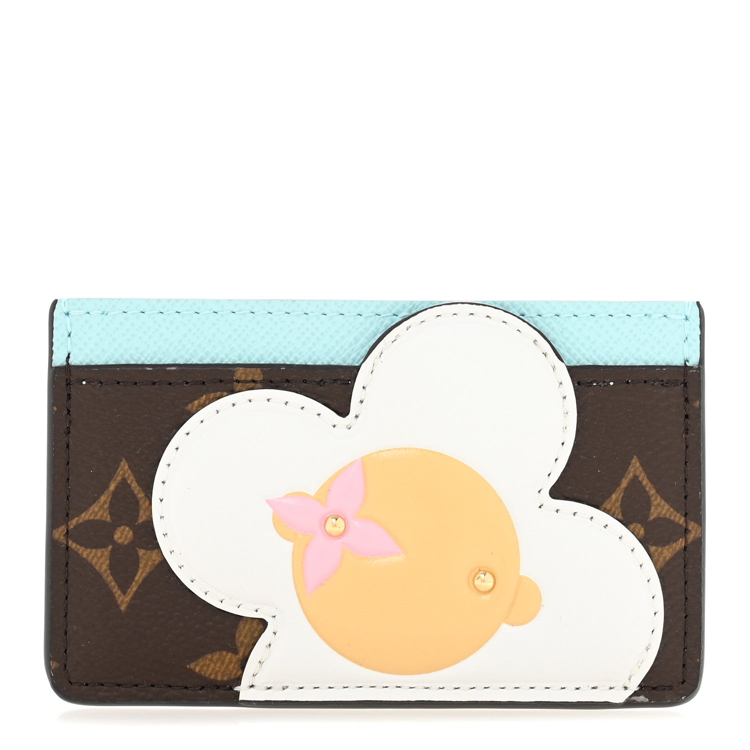 Louis Vuitton Monogram Vivienne Card Holder Animation Blue 1 of 8