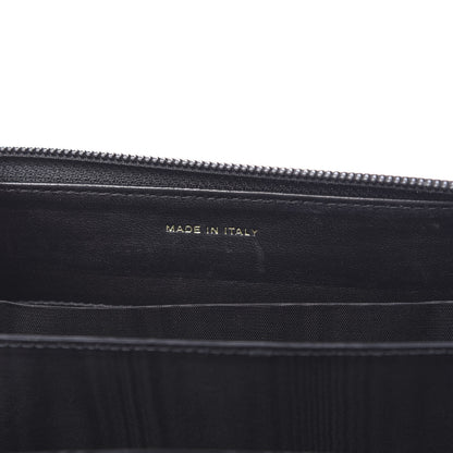 Chanel Caviar Timeless CC Large Gusset Zip Around Wallet Black 7 of 8