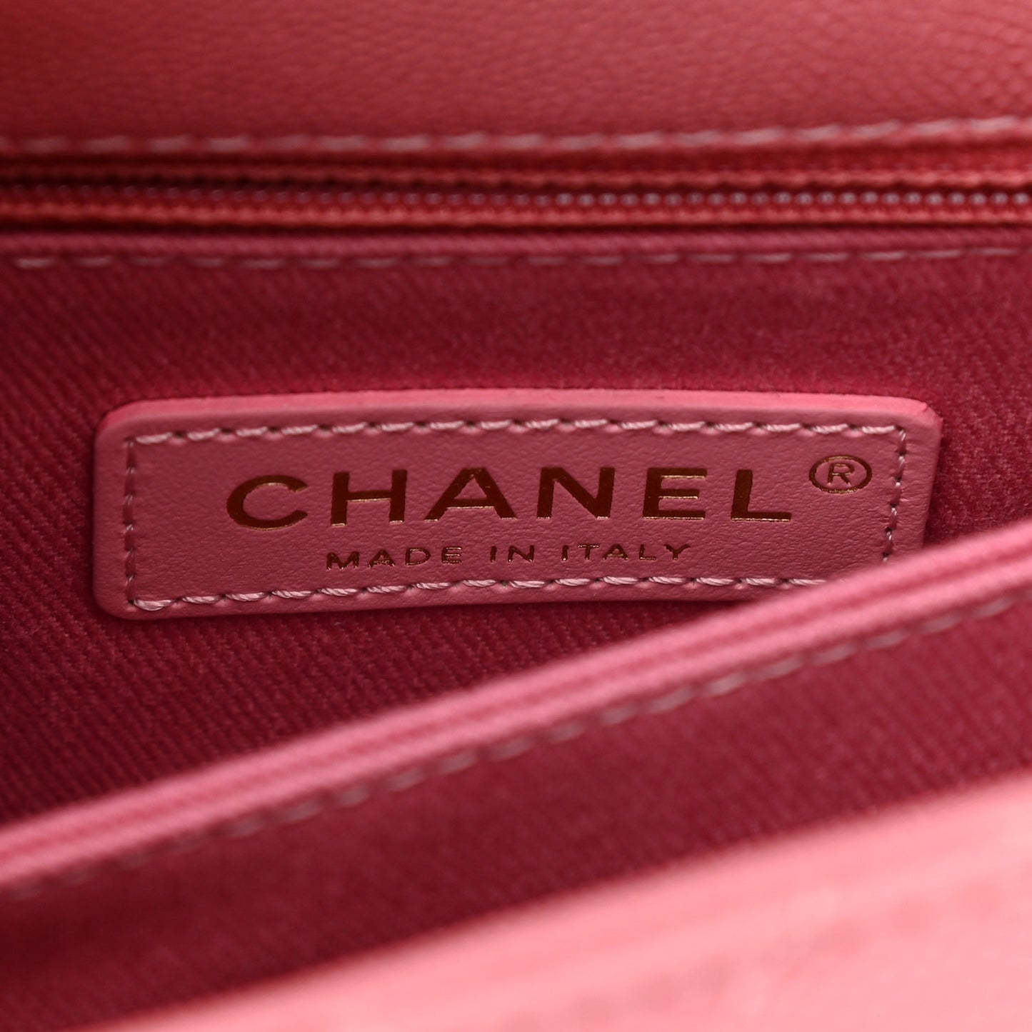 Caviar Quilted Mini Coco Handle Flap Pink