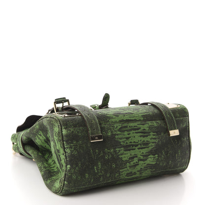 Mulberry Lizard Print Travel Day Grass Green 4 of 9