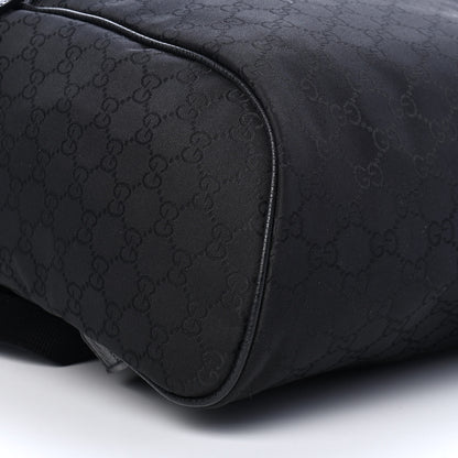 Gucci Nylon Monogram Slim Backpack Black 8 of 10