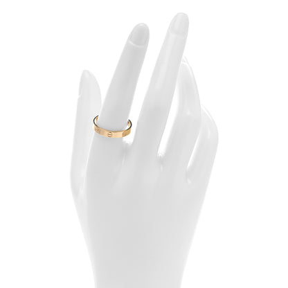 Cartier 18K Yellow Gold 3.5mm LOVE Wedding Band Ring 59 8.75 2 of 5