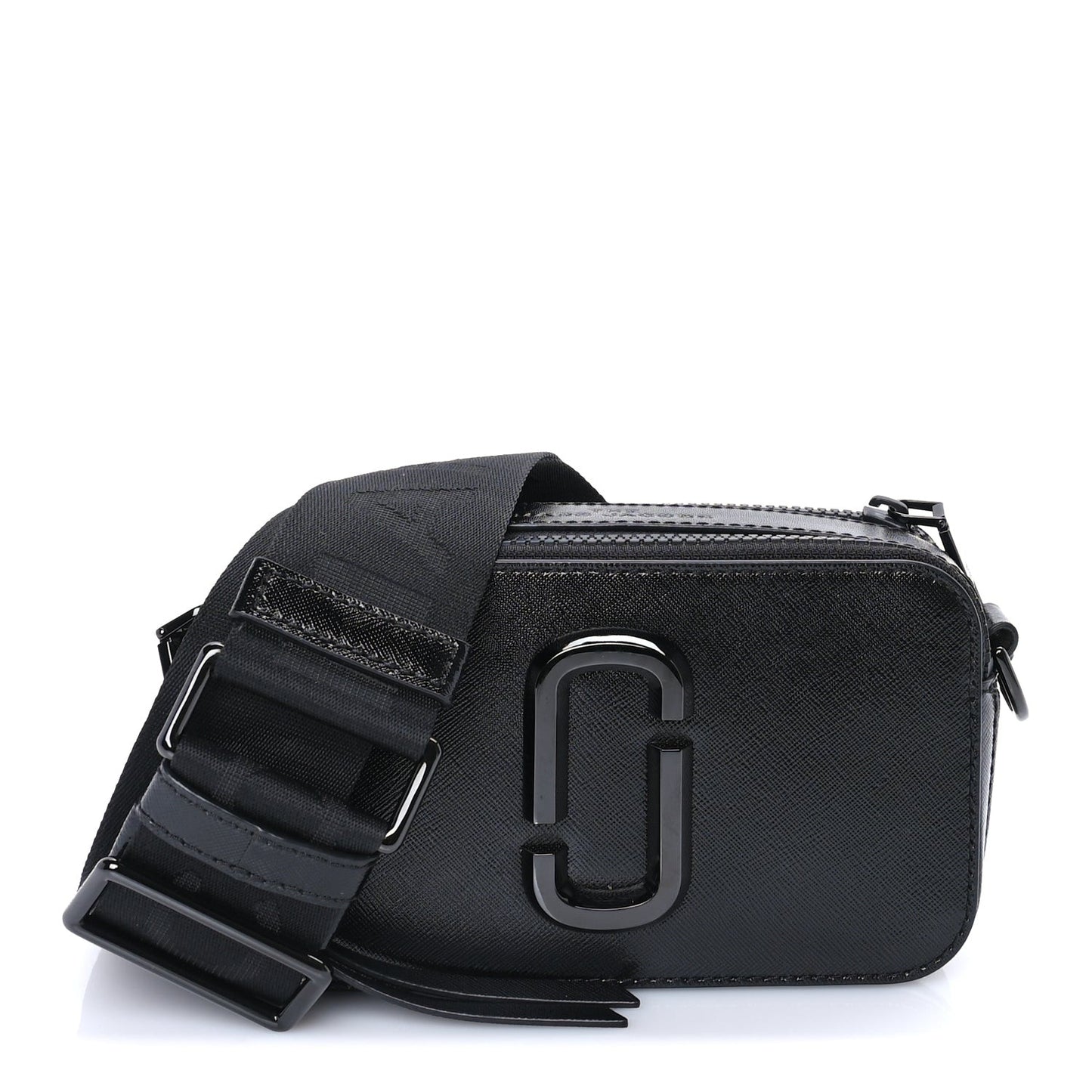 Saffiano Snapshot Camera Bag Black