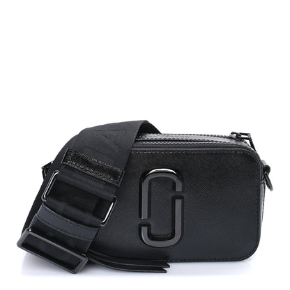 Marc Jacobs Saffiano Snapshot Camera Bag Black 1 of 7