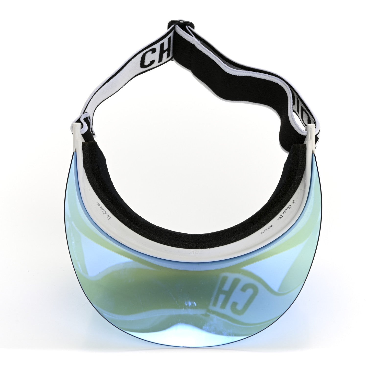 Christian Dior Mirrored DiorClub1 Sun Visor Blue 7 of 7
