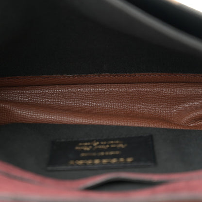Burberry Derby Calfskin House Check Small Macken Crossbody Bag Tan 5 of 7