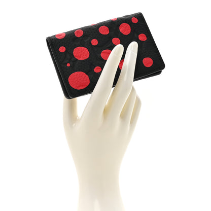 Louis Vuitton LV X YK Empreinte Pocket Organizer Black Red 2 of 9