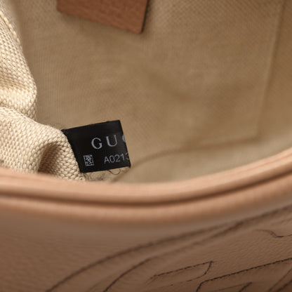 Gucci Pebbled Calfskin Small Soho Disco Bag Camelia 10 of 11