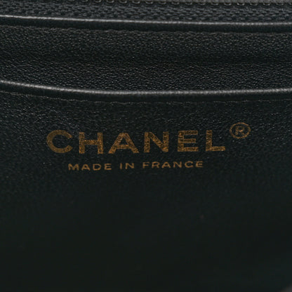 Chanel Lambskin Quilted Mini Rectangular Flap Black 6 of 11