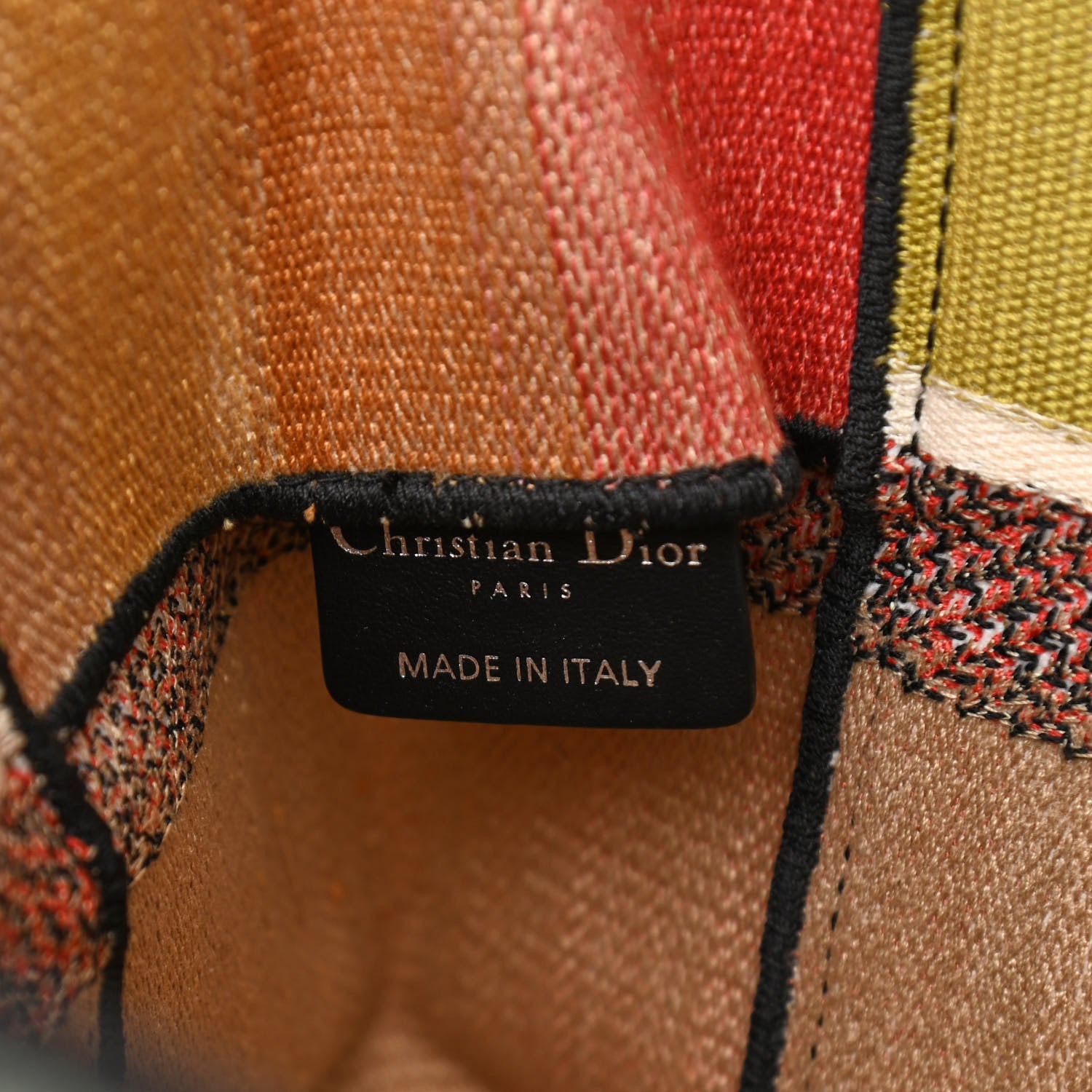 Christian Dior Canvas Embroidered Dioraura Messenger Multicolor 6 of 14