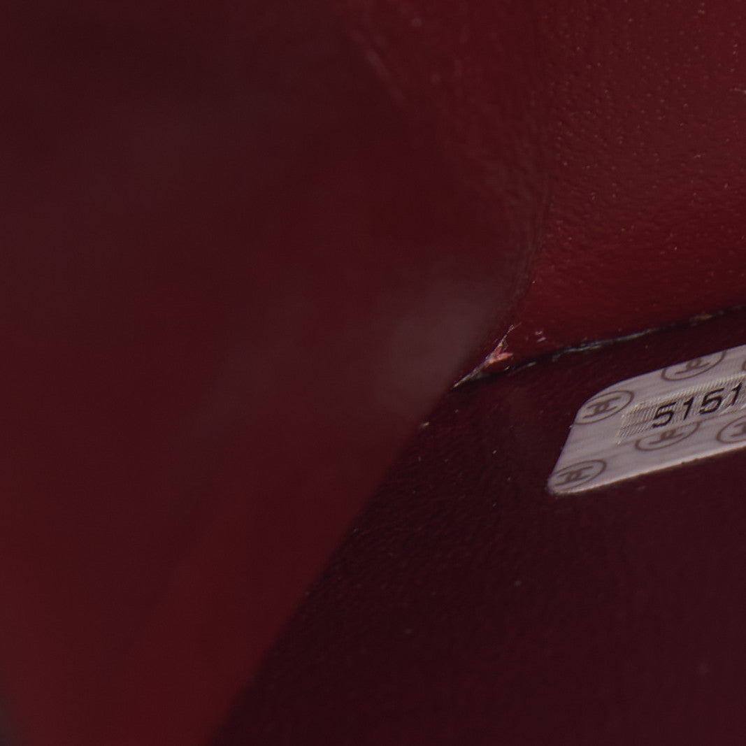 Lambskin Quilted Medium Single Flap Black