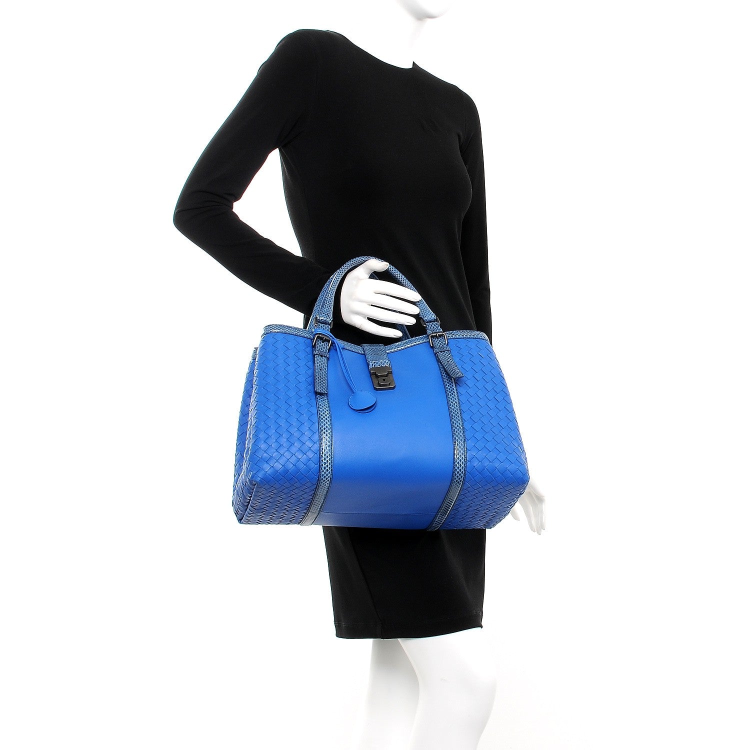 Bottega Veneta Nappa Ayers Medium Roma Tote Bleuette 2 of 12