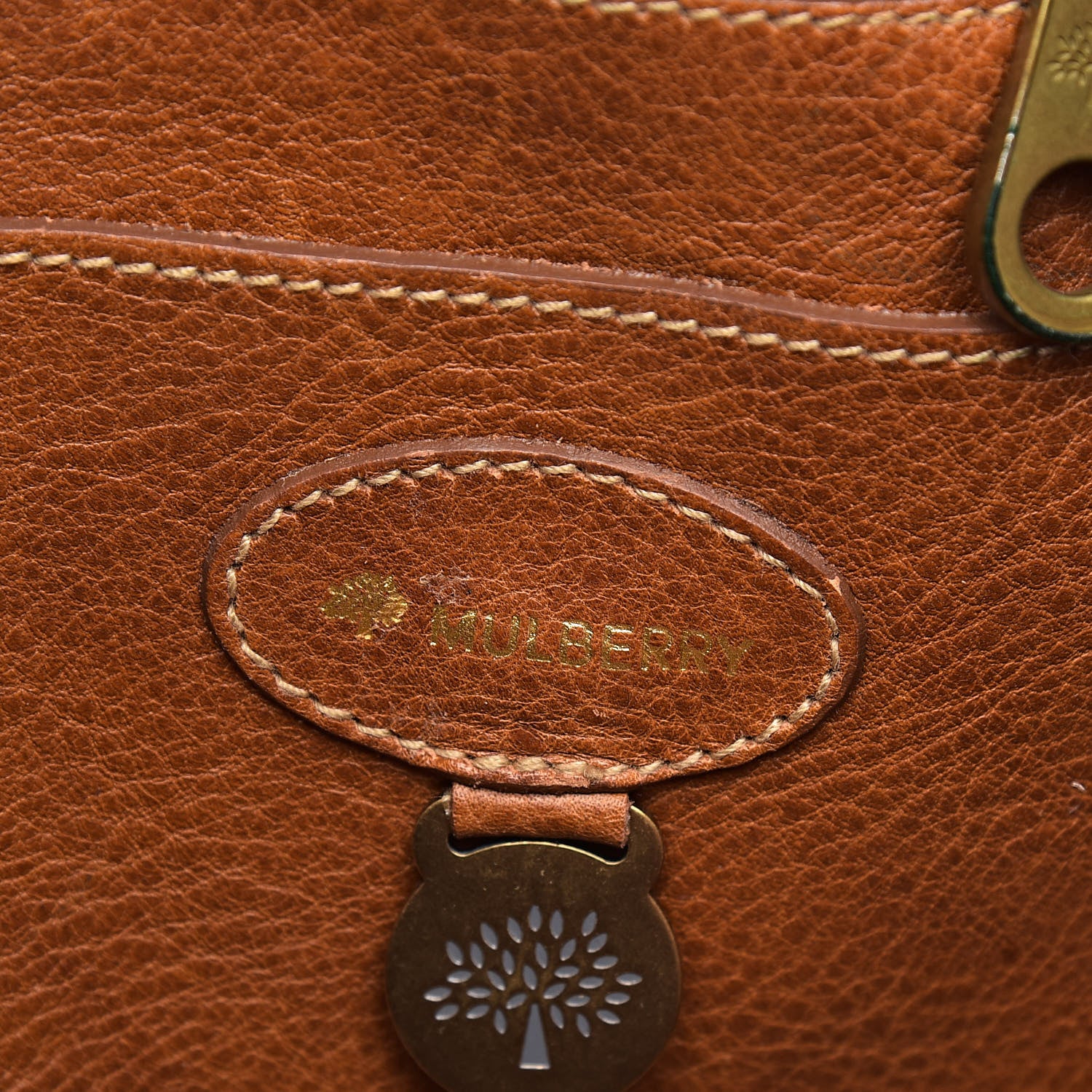 Mulberry Natural Leather Bayswater Oak 6 of 19