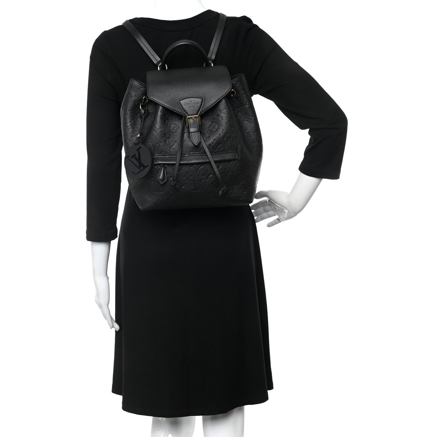 Louis Vuitton Empreinte Montsouris PM Black 2 of 9