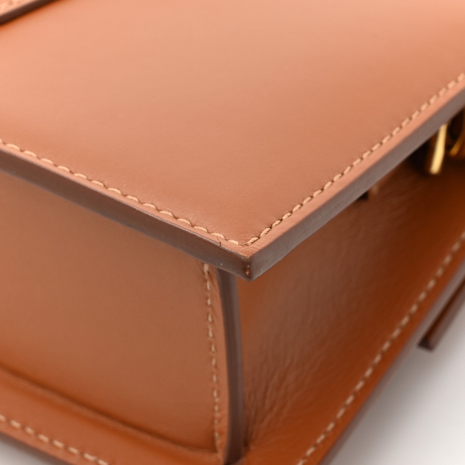 Jacquemus Smooth Calfskin Le Bambino Long Light Brown 12 of 12