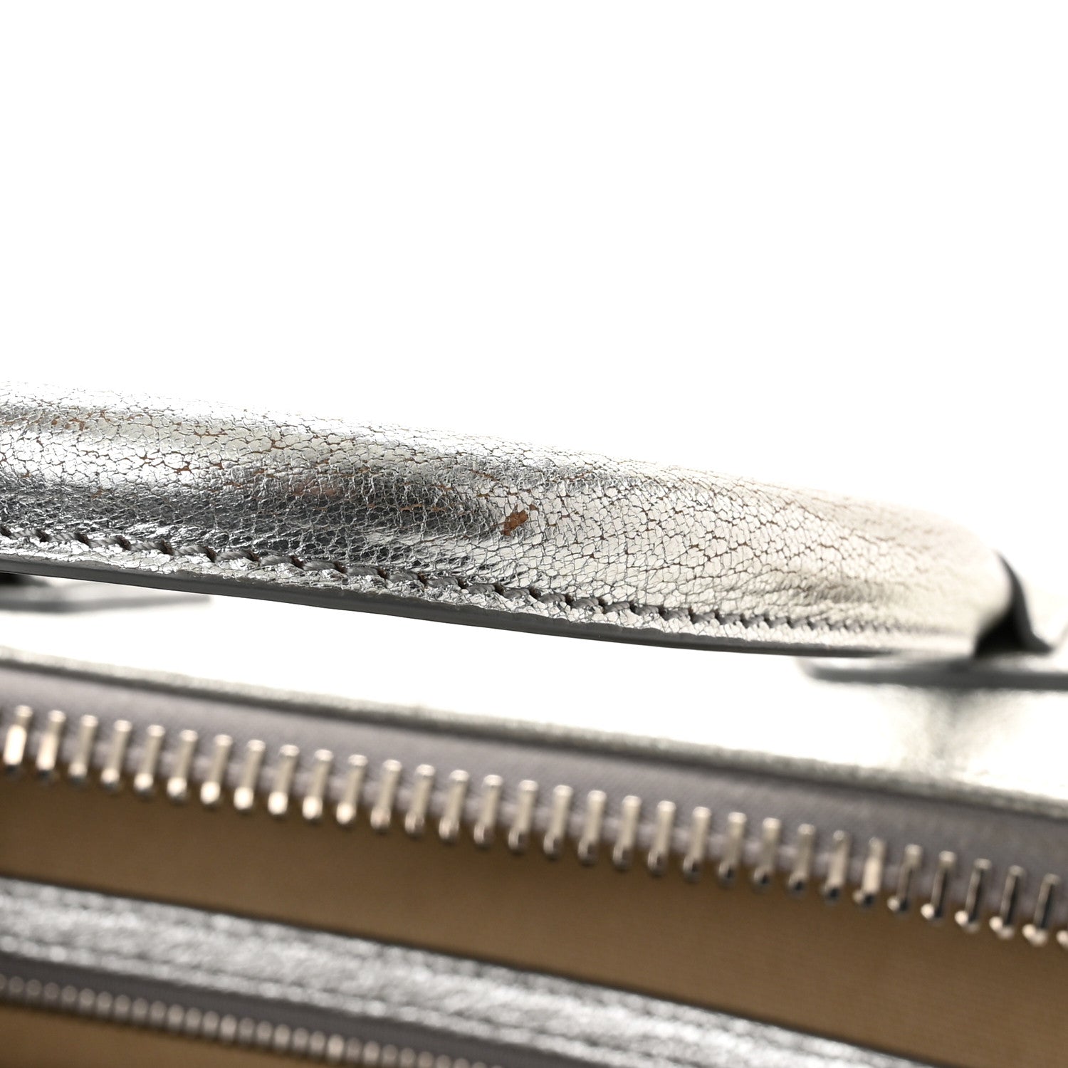 Givenchy Metallic Sugar Goatskin Small Antigona Silver 11 of 11