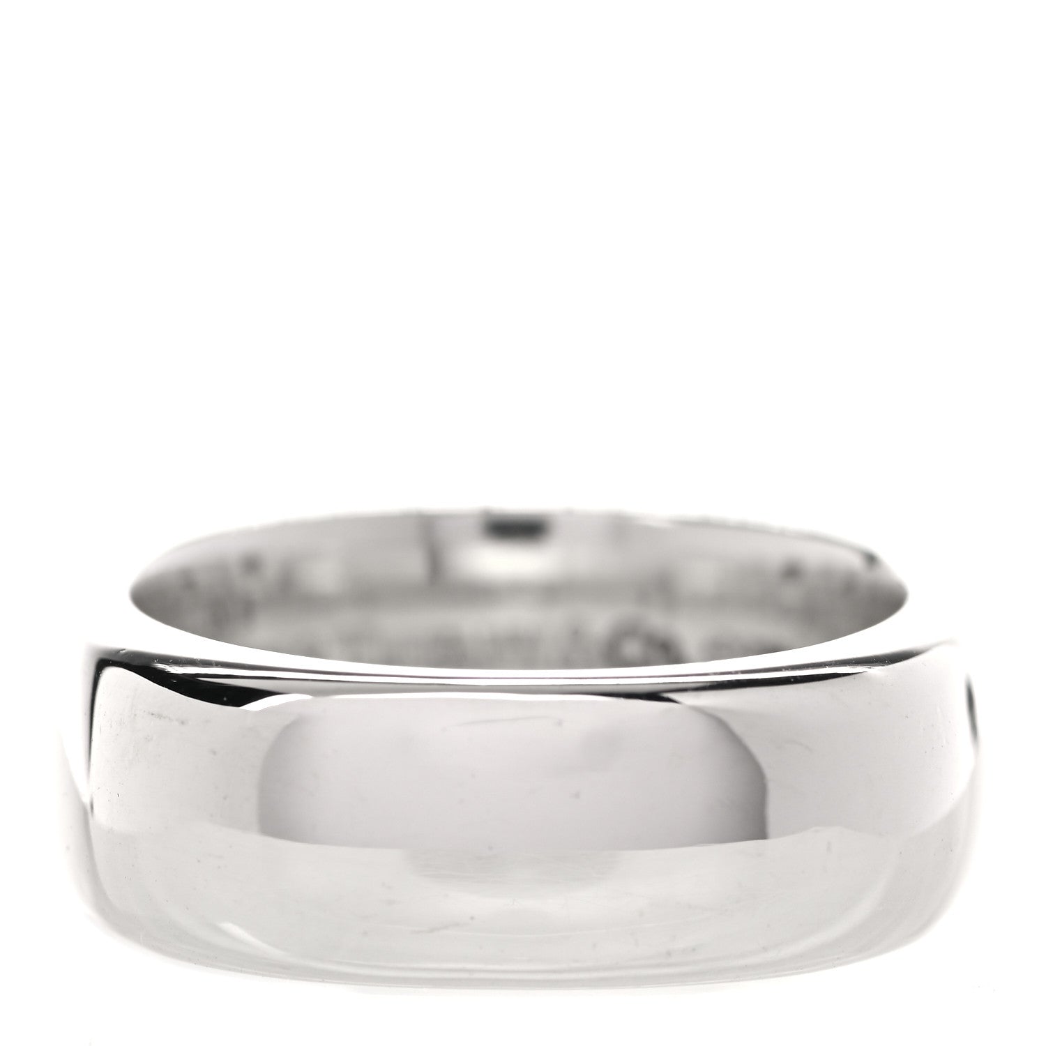 Tiffany Sterling Silver Square Ring 58 8.5 1 of 5