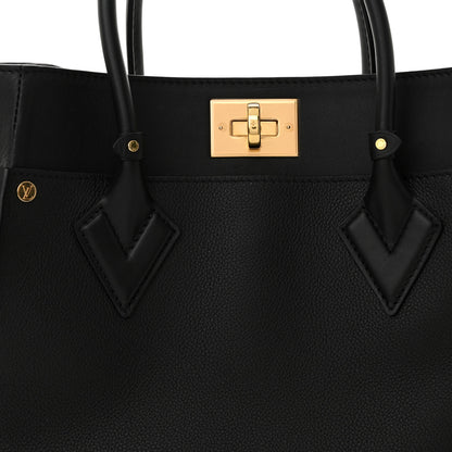 Louis Vuitton Calfskin Monogram Tufting On My Side Black 7 of 10